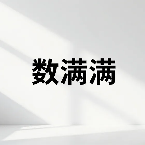 数满满